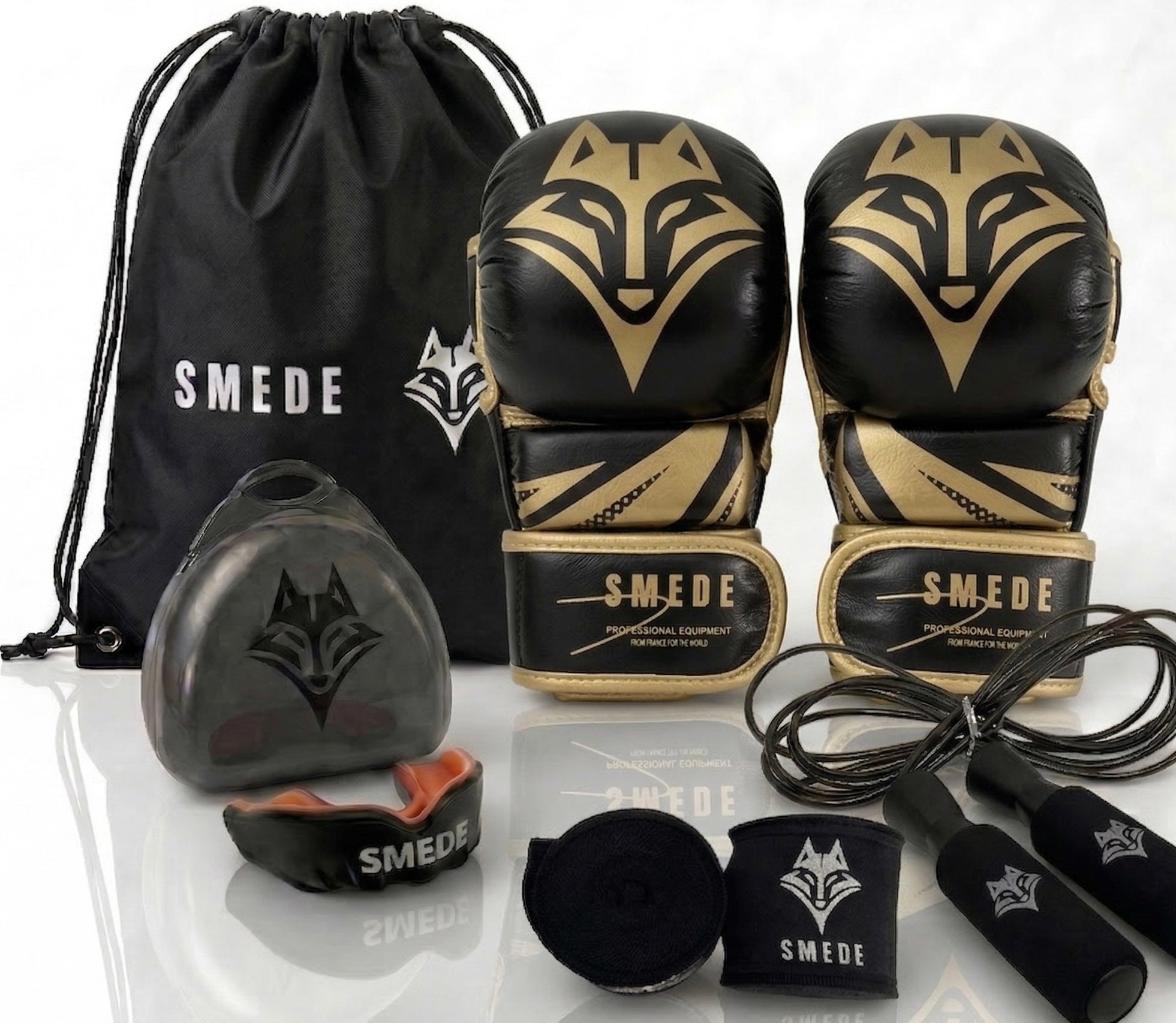 Pack Mma Shadow Smede - Noir/Doré